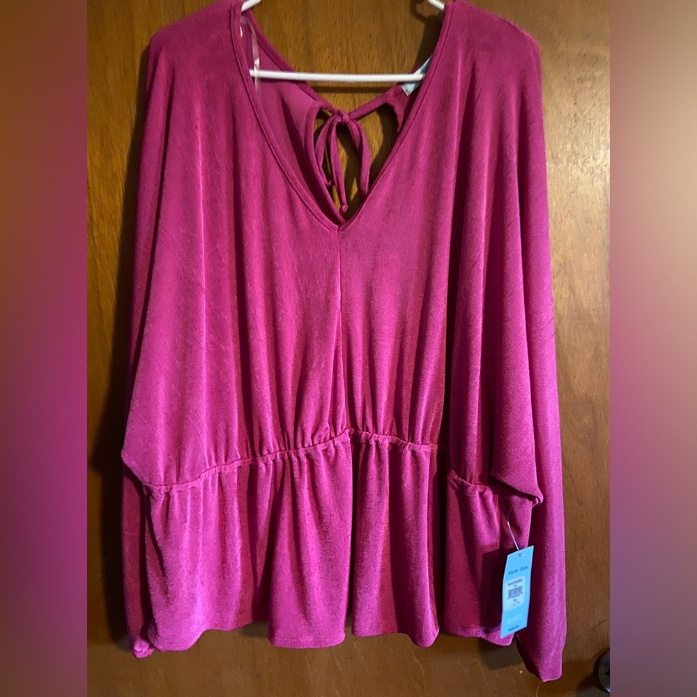 NWT Blue Sol Blouse